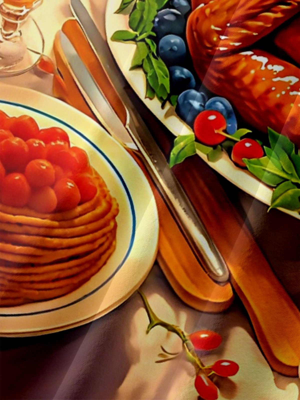 Moisture-wicking Thanksgiving Turkey Party Fun Chest Pocket Casual Shirt