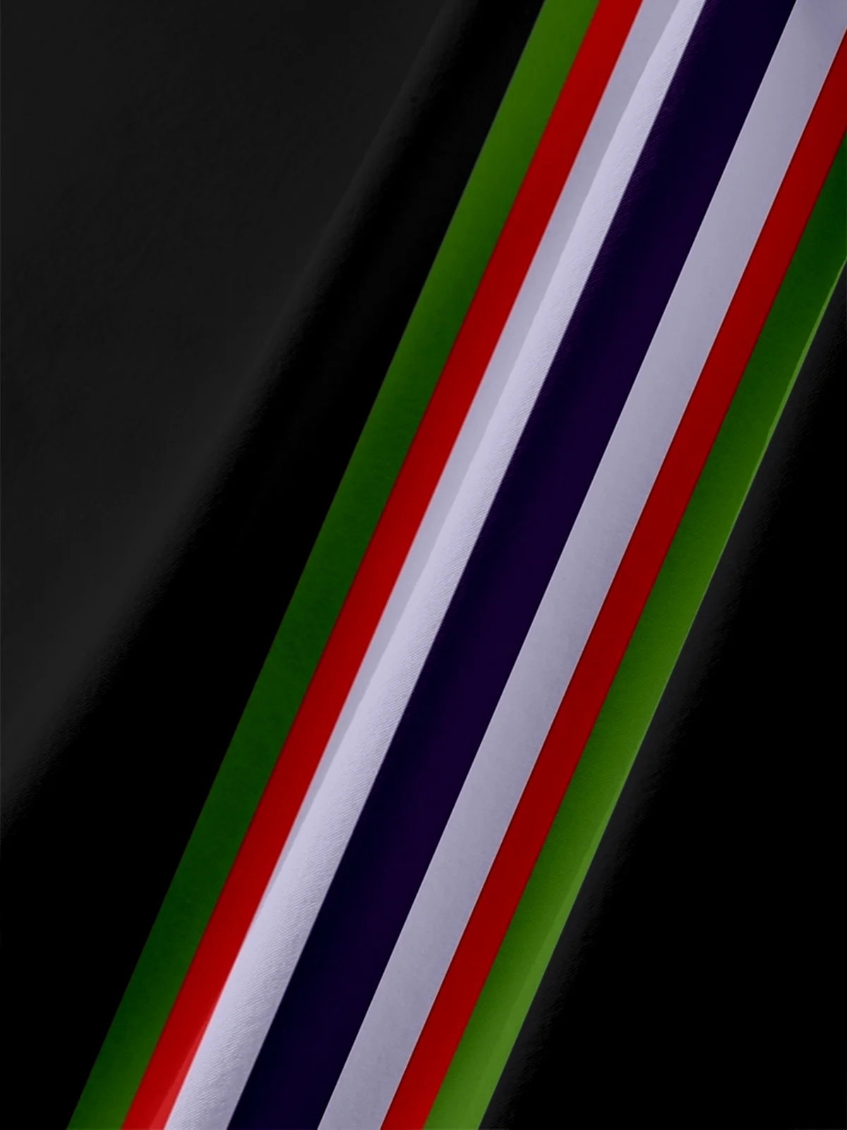 Moisture-Wicking Christmas Star Robot Geometric Chest Pocket Bowling Shirt