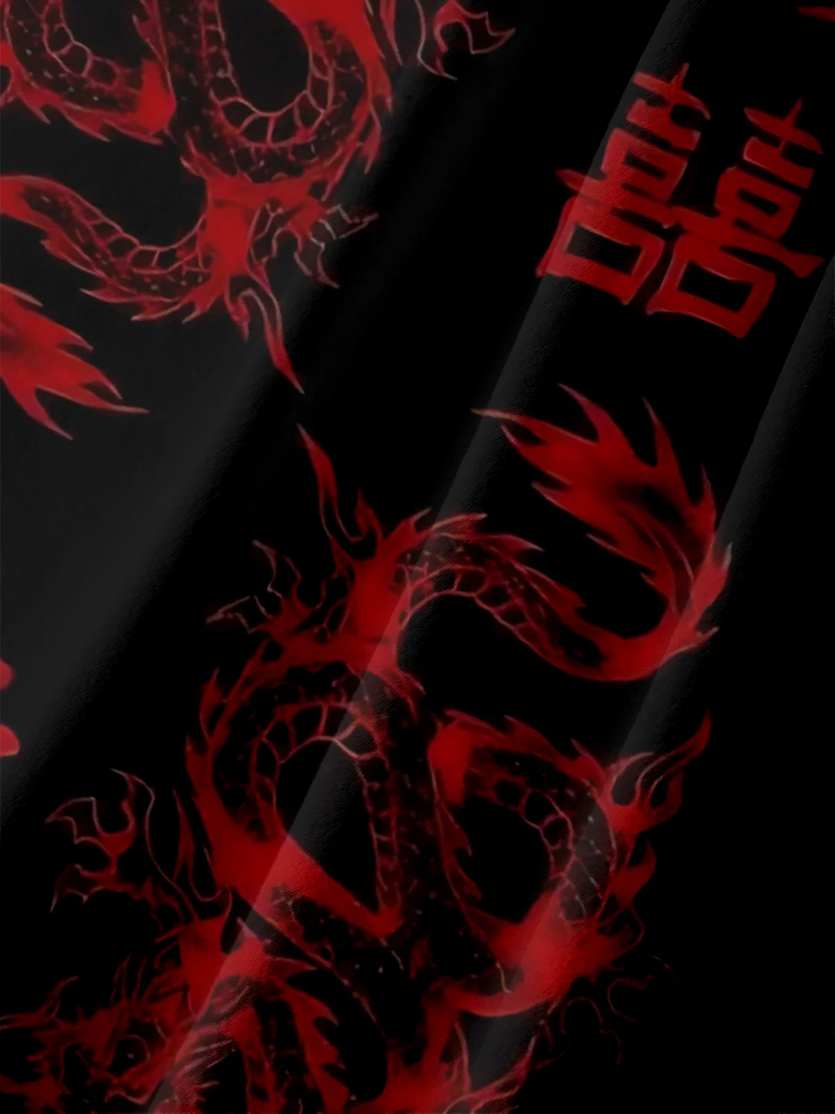 Moisture Wicking Text Translation Love Health Luck Chest Pocket Hawaiian Shirt