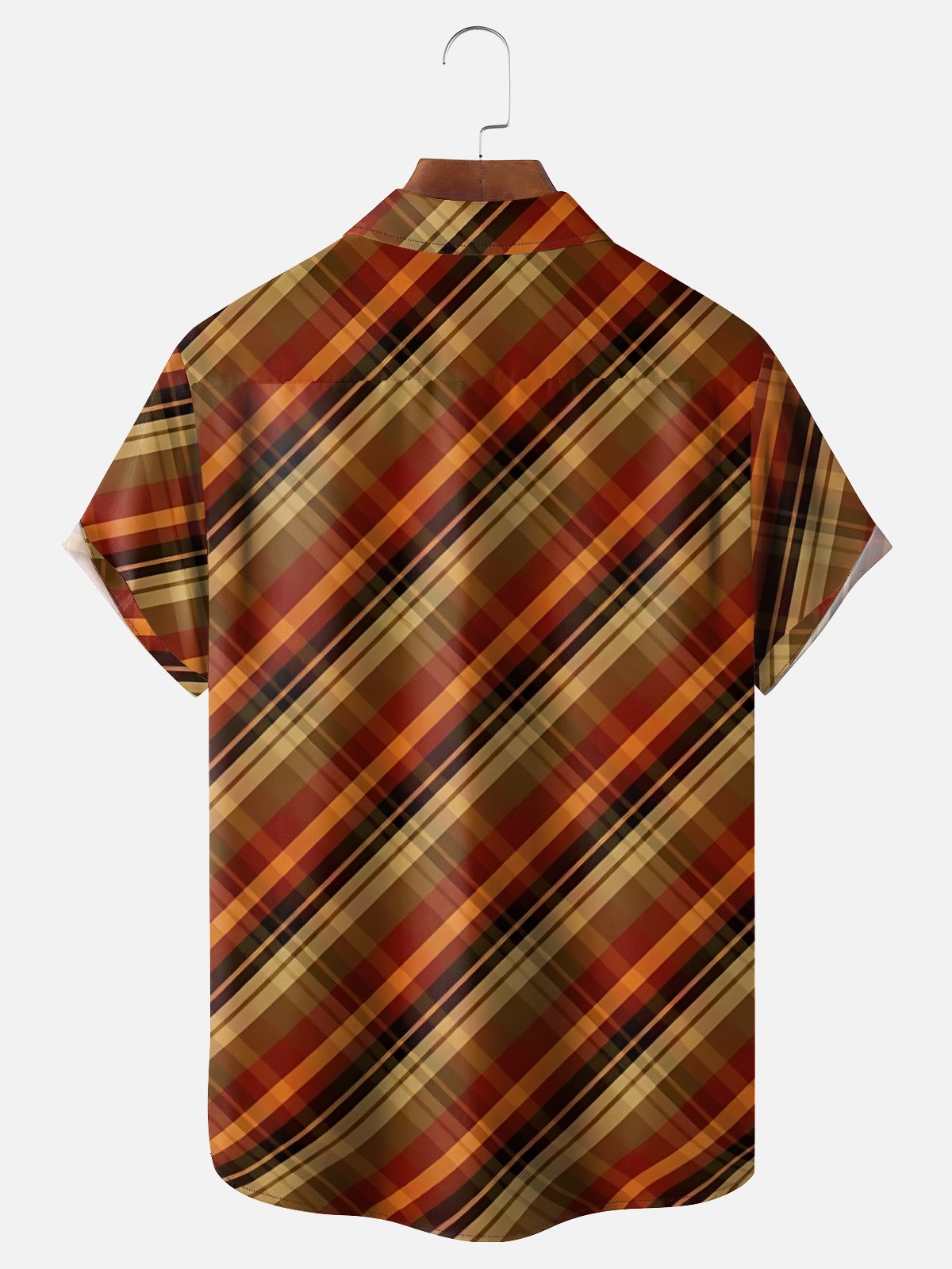 Moisture-wicking Thanksgiving Turkey Chest Pocket Casual Shirt
