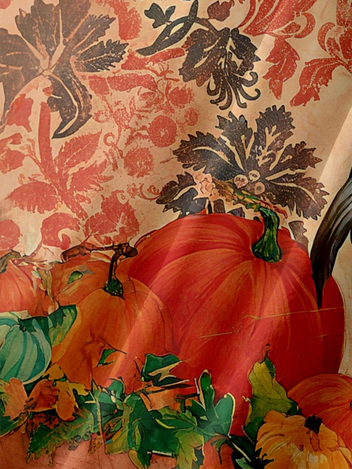 Moisture-wicking Thanksgiving Turkey Chest Pocket Casual Shirt