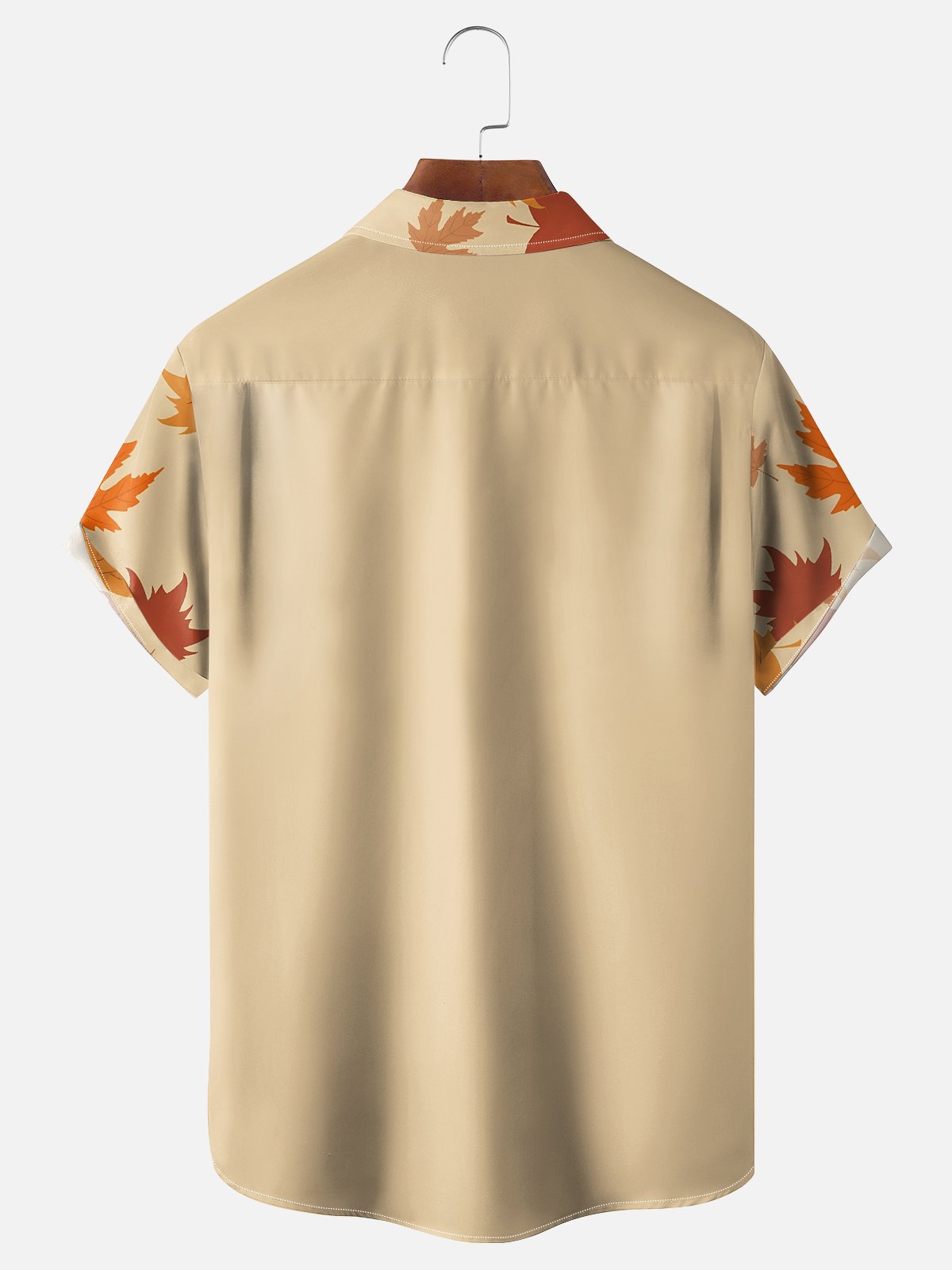 Moisture Wicking Thanksgiving Funny Turkey Chest Pocket Hawaiian Shirt