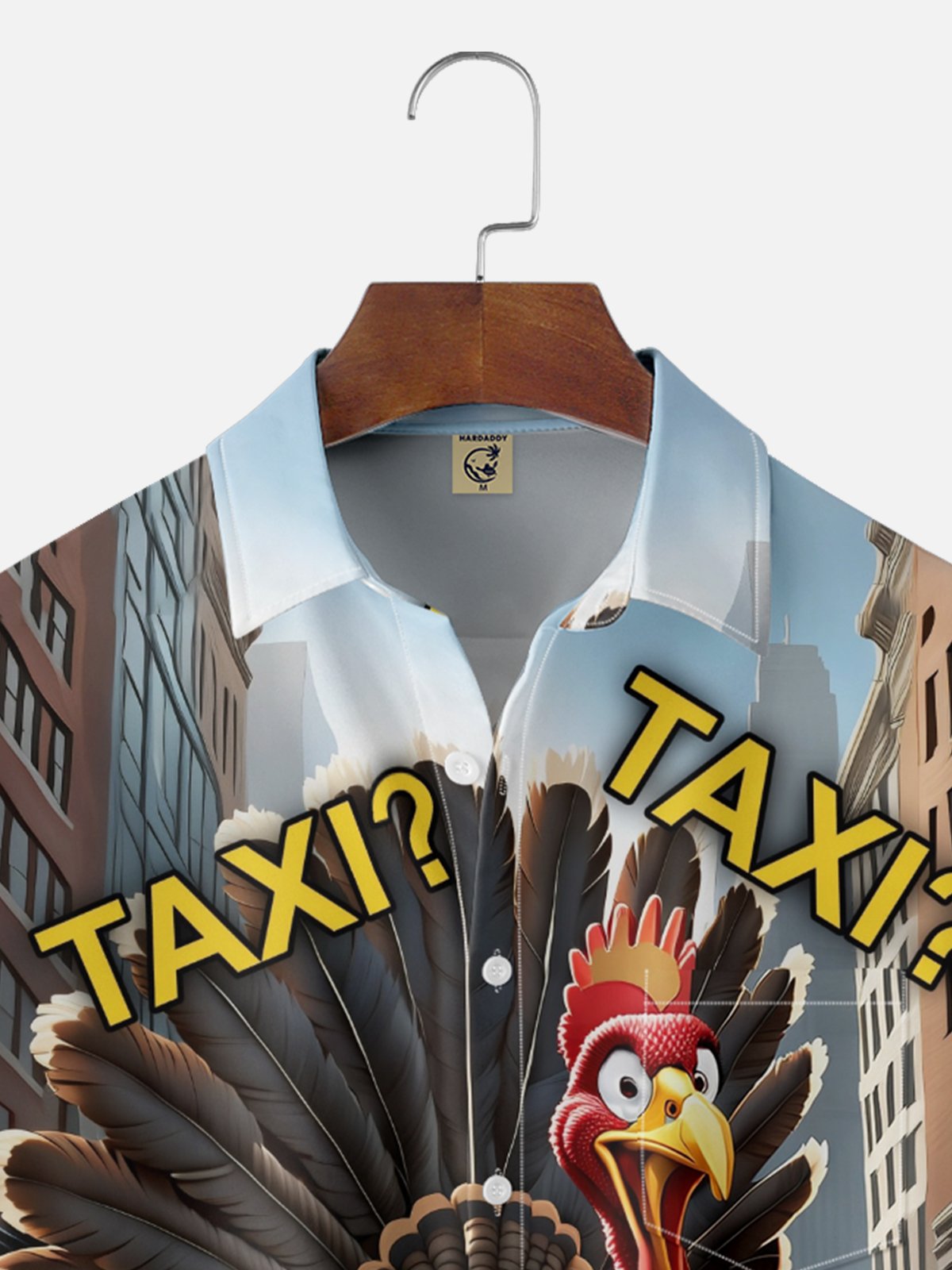 Moisture-wicking Thanksgiving Turkey Funny Chest Pocket Casual Shirt