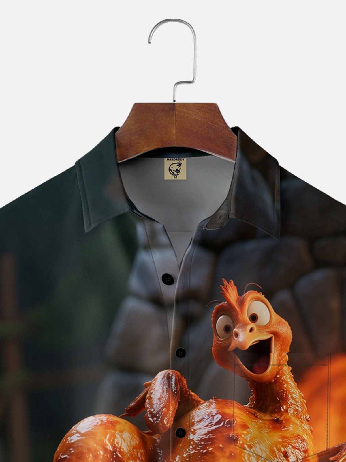 Moisture-wicking Thanksgiving Turkey Funny Chest Pocket Casual Shirt