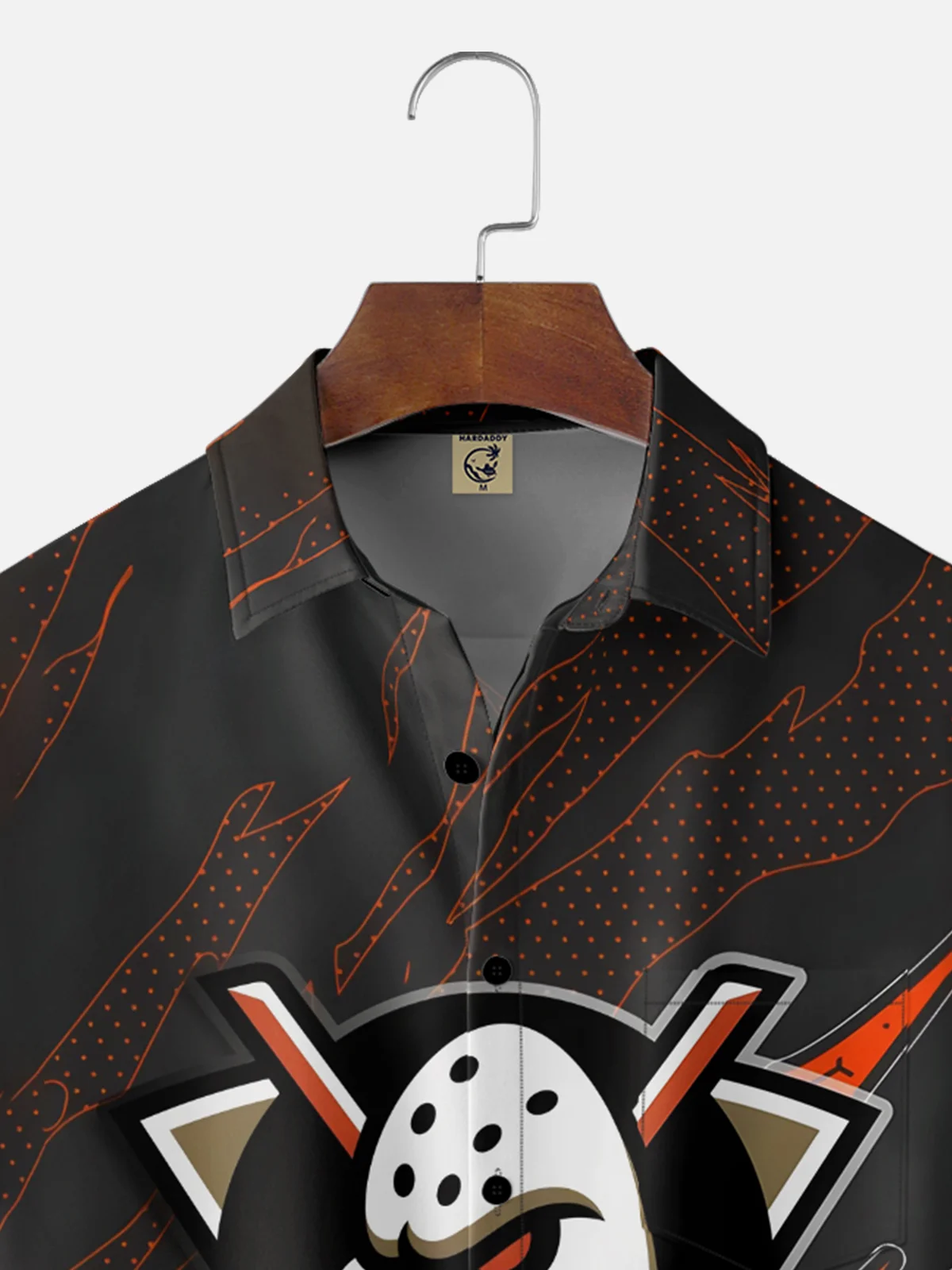 Moisture-wicking Canada Ice Hockey Chest Pocket Casual Shirt