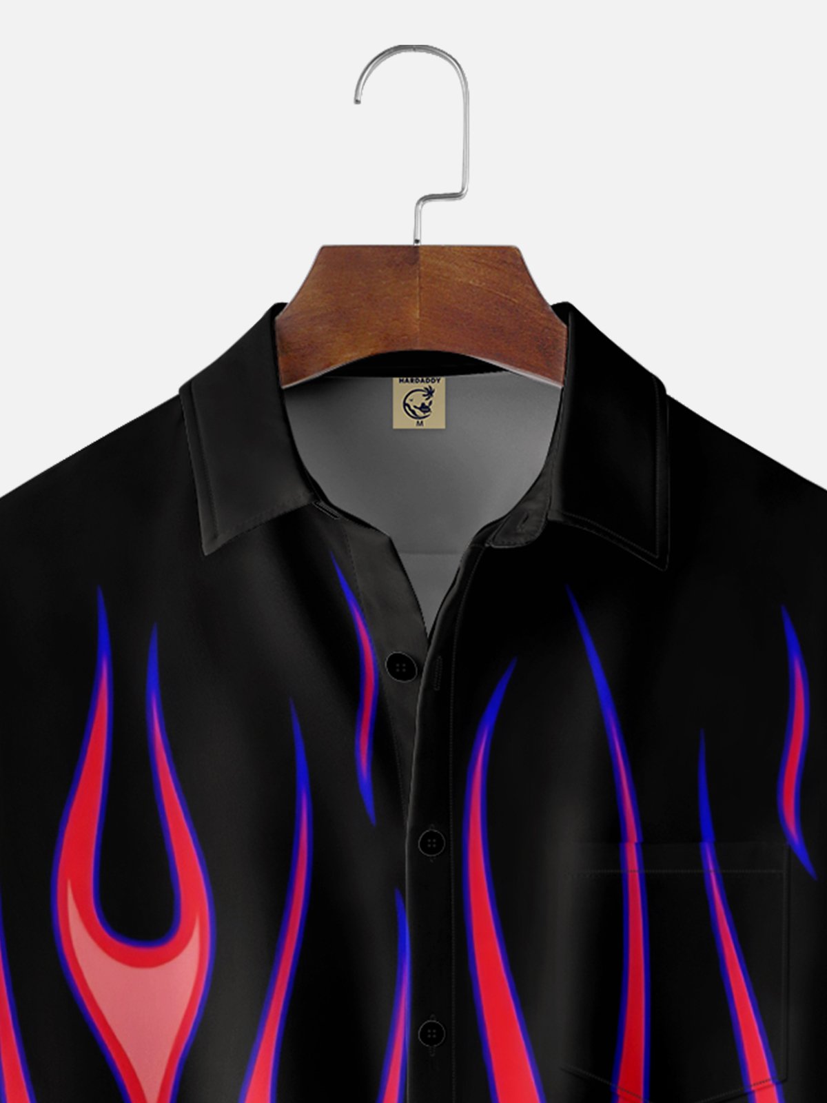 Moisture Wicking Vintage Speed ​​Flame Hawaiian Shirt