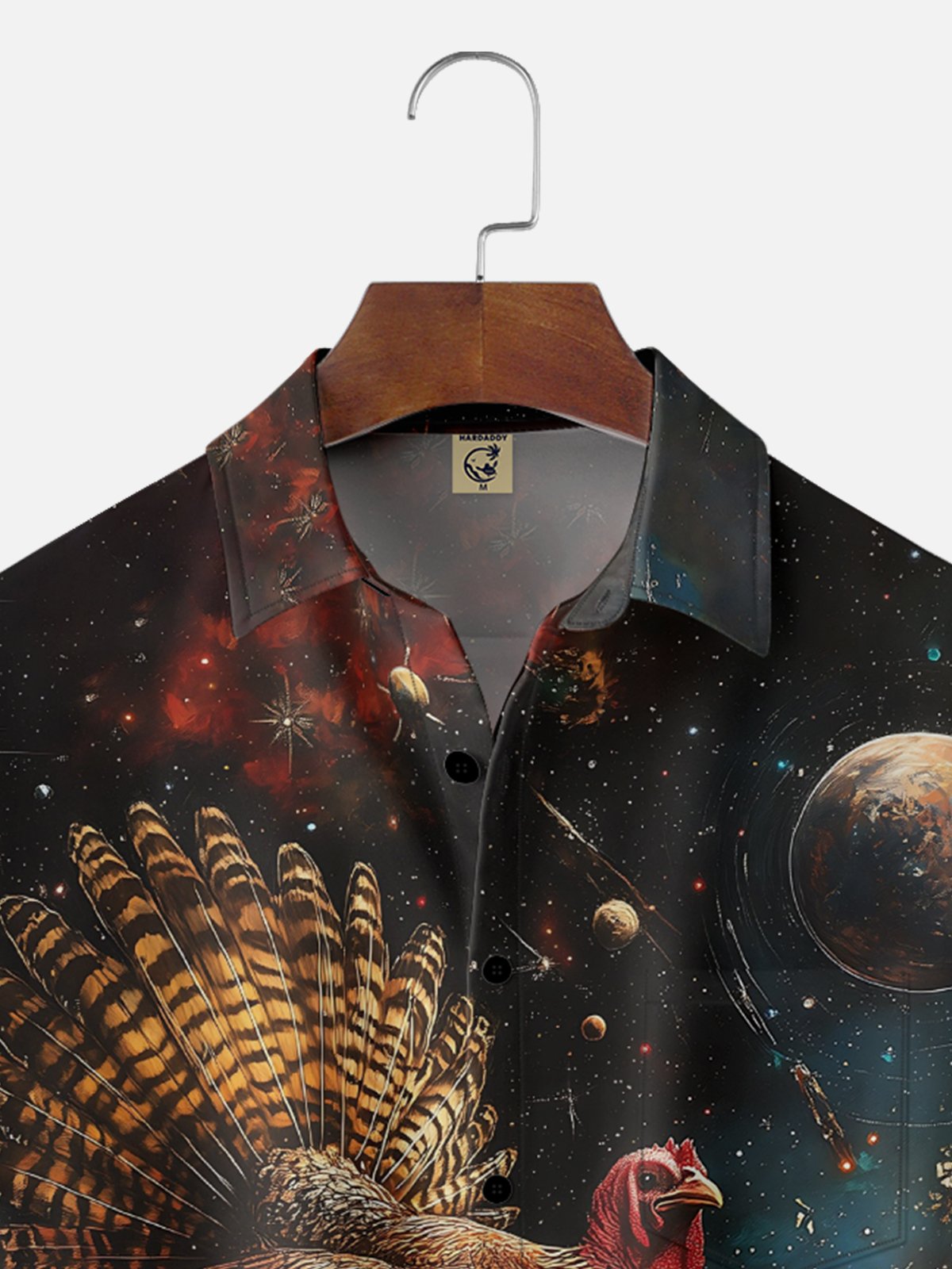 Moisture Wicking Thanksgiving Funny Turkey Breast Pocket Hawaiian Shirt