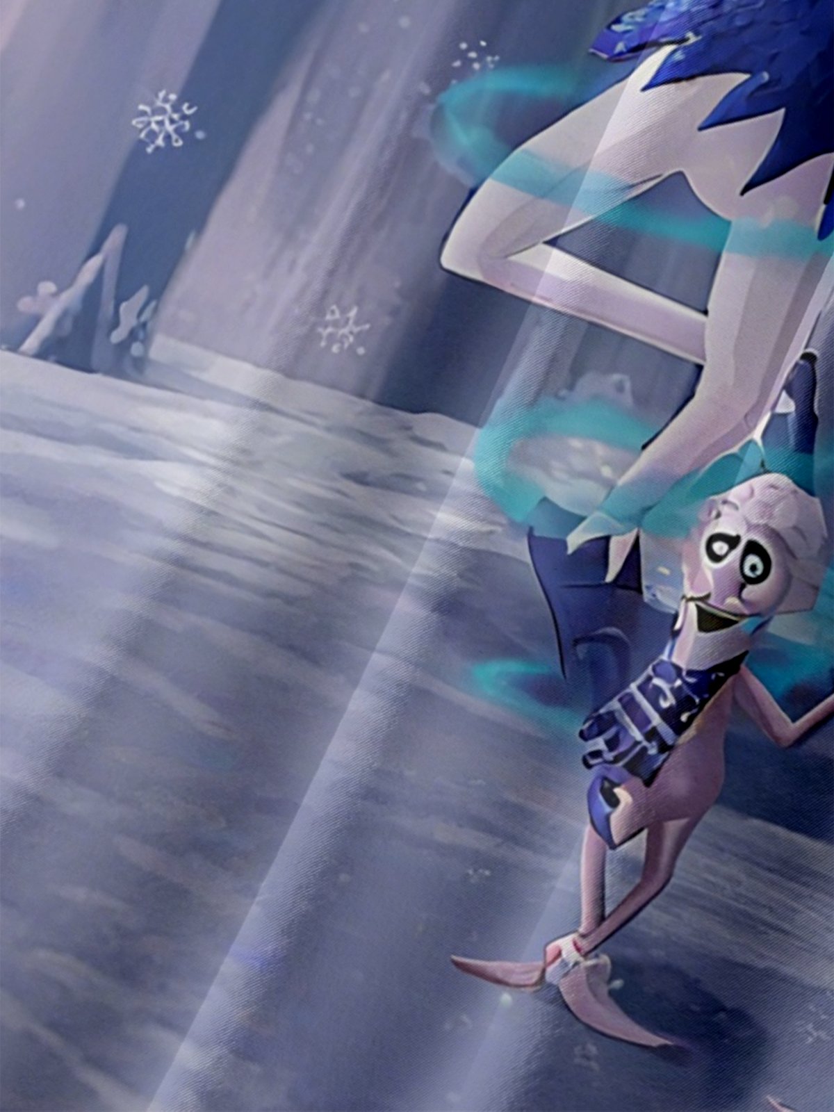 Moisture-wicking Christmas Brother Snowflake Chest Pocket Casual Shirt