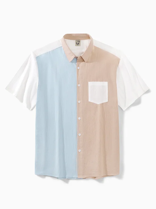 Hardaddy® Cotton Color Block Resort Shirt