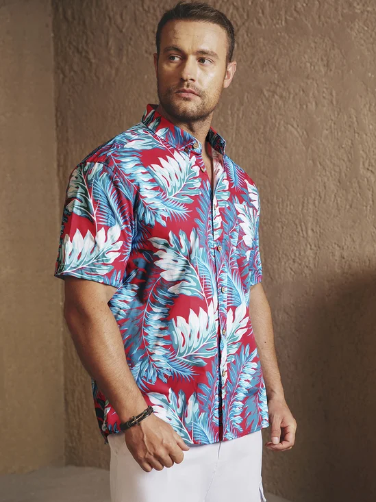 Hardaddy® Cotton Leaves Oxford Shirt