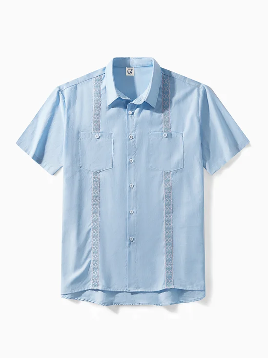Hardaddy® Cotton Ribbon Guayabera Shirt