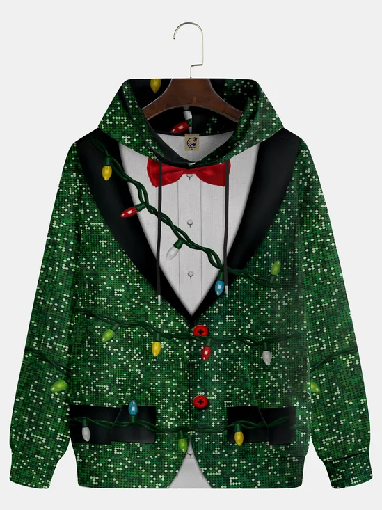 Christmas Blazer Casual Hoodie