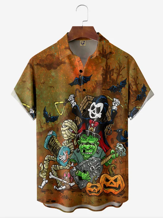 Monsters Of Rock Shirt By David Lozeau