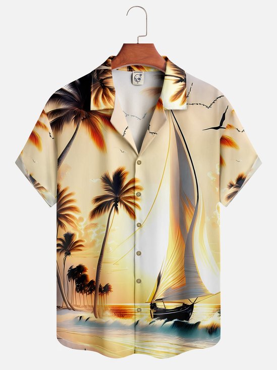 Hardaddy Coconut Tree Aloha Shirt