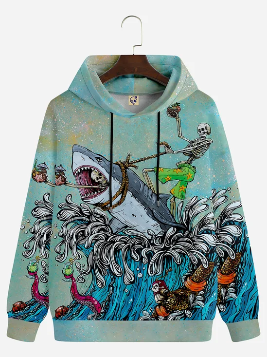 David Lozeau X Hardaddy? Great White Wave Hoodie