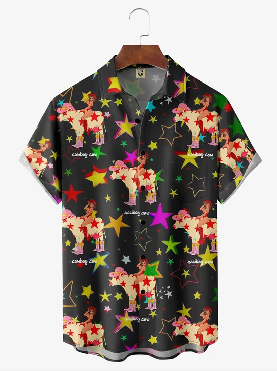 Retro Western Cowgirl Shirt By Andreea Dumuta