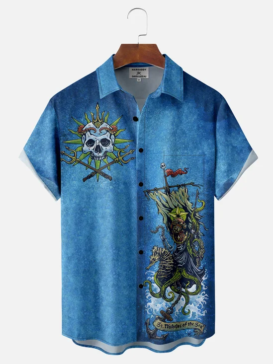 Saint Nicholas Of The Sea Shirt By David Lozeau
