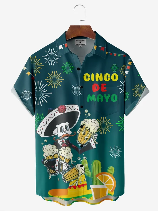 Cinco de Mayo Party Shirt By David Lozeau