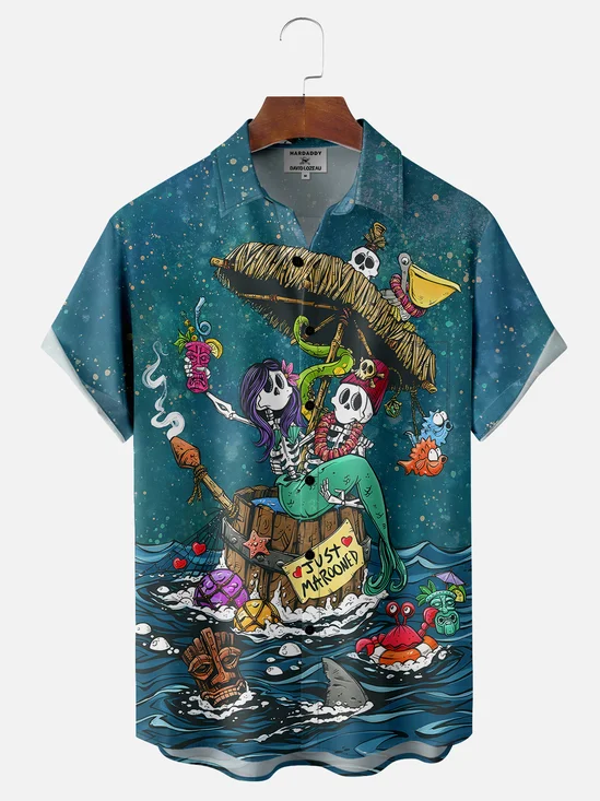 Just Marooned Shirt By David Lozeau