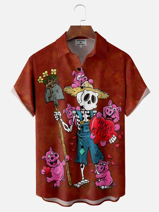 Hogsandkisses Shirt By David Lozeau