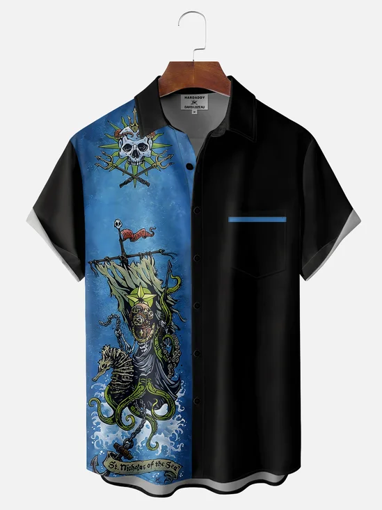 Saint Nicholas Of The Sea Shirt By David Lozeau