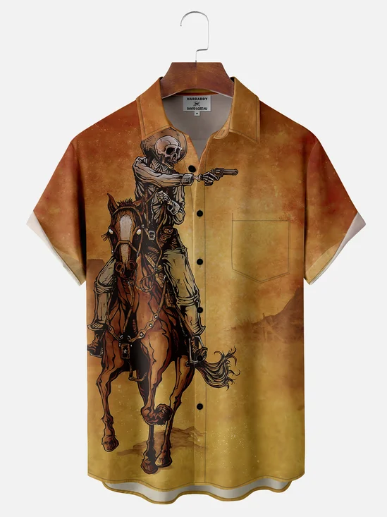 Cattle Raid Shirt By David Lozeau