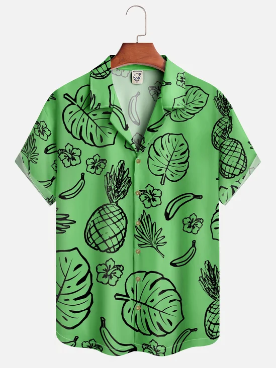 Hardaddy X Valentina Bjekovic Moisture-wicking Beach Tropical Camp Shirt