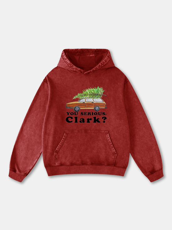 Christmas Tree Car Hoodie Sweatshirt
