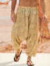 Hardaddy Casual Drawing Harem Pants