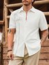 Hardaddy Casual Style Hawaiian Plant Coconut Tree Versatile Shirt