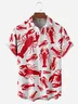 Hardaddy Lobster Chest Pocket Short Sleeve Hawaiian Shirt
