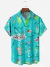 Cocktail Chest Pocket Short Sleeve Hawaiian Shirts