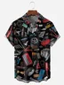 Tires Tools Chest Pocket Short Sleeve Casual Shirt