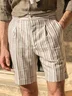 Hardaddy Cotton Blend Relaxed Bermuda Shorts
