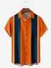 Hardaddy Football Chest Pocket Short Sleeve Bowling Shirt