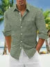 Hardaddy Cotton Chest Pocket Long Sleeve Casual Shirt