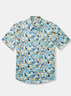 Hardaddy Cotton Cat Chest Pocket Short Sleeve Casual Shirt