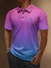 Hardaddy Moisture-wicking Ombre Pineapple Golf Polo Shirt