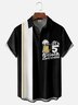 Moisture-wicking Beer Festival Chest Pocket Hawaiian Shirt