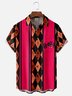 Moisture-wicking Halloween Skeleton BOO! Chest Pocket Bowling Shirt