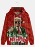 I'll Be Home For Christmas Trump Hoodie Sweatshirt