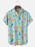 Moisture-wicking Cocktail Chest Pocket Hawaiian Shirt