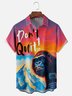 Moisture Wicking Chimp Bigfoot Chest Pocket Hawaiian Shirt