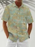 Moisture Wicking Gradient Textured Chest Pocket Casual Shirt