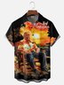 Moisture Wicking Vacation Trump Chest Pocket Hawaiian Shirt