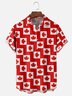 Moisture-wicking Canada Day Maple Leaf Plaid Chest Pocket Casual Shirt