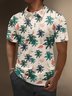 Moisture Wicking Hawaiian Coconut Tree Golf Polo