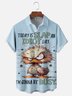 Tall Size Moisture-wicking Busy Duck Chest Pocket Hawaiian Shirt