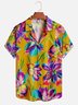 Moisture-wicking Floral Aloha Shirt