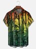 Moisture-wicking Bamboo Gradient Color Chest Pocket Casual Shirt